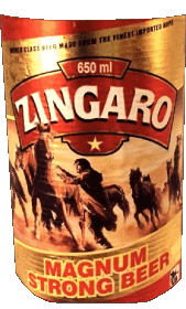 Boissons Bières Inde Zingaro 
