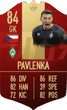 Multimedia Vídeo Juegos F I F A - Jugadores  cartas Republica checa Jirí Pavlenka 