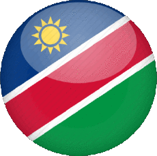 Bandiere Africa Namibia Tondo 
