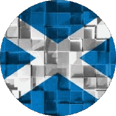 Flags Europe Scotland Round 