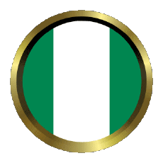 Bandiere Africa Nigeria Rotondo - Anelli 