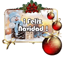 Messages Spanish Feliz Navidad Serie 12 