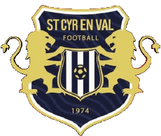 Sports FootBall Club France Logo Centre-Val de Loire 45 - Loiret US St. Cyr En Val 