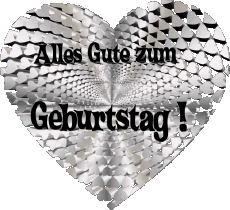 Messages German Alles Gute zum Geburtstag Herz 011 