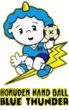 Sportivo Pallamano - Club  Logo Giappone Hokuriku Electric Power Blue Thunder 