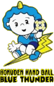 Sports HandBall - Clubs - Logo Japan Hokuriku Electric Power Blue Thunder 