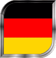 Bandiere Europa Germania Quadrato 