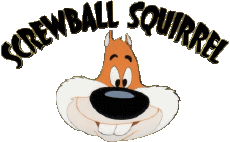 Multi Média Dessins Animés TV Cinéma Tex Avery Screwball Squirrel Logo 