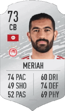 Multimedia Vídeo Juegos F I F A - Jugadores  cartas Túnez Yassine Meriah 