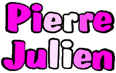 Vorname MANN - Frankreich P Pierre Julien 