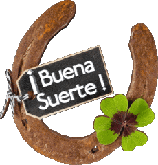 Messages Espagnol Buena Suerte Fond Transparent 02 