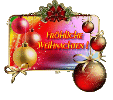 Nachrichten Deutsche Fröhliche  Weihnachten Série 08 
