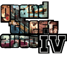 Logo-Multi Média Jeux Vidéo Grand Theft Auto GTA 4 