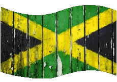 Fahnen Amerika Jamaika Rechteck 