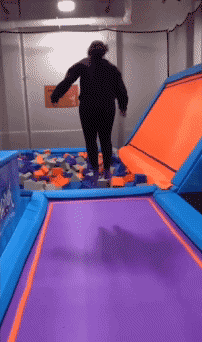 Humor -  Fun Sports Trampoline Indoor 