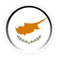 Bandiere Europa Cipro Rotondo - Anelli 
