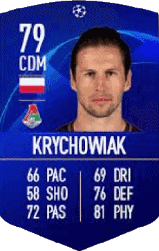 Multimedia Vídeo Juegos F I F A - Jugadores  cartas Polonia Grzegorz Krychowiak 