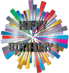 Messages English Happy Birthday Abstract - Geometric Transparent Background 007 