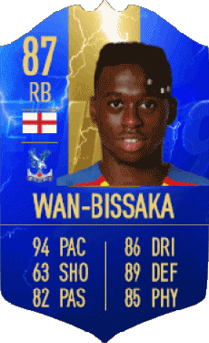 Multi Media Video Games F I F A - Card Players England Aaron Wan-Bissaka 