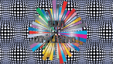 Messages Italian Buon Compleanno Astratto - Geometrico Animated Background 004 