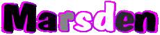 Prénoms MASCULIN - UK - USA M Marsden 