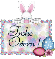 Mensajes Alemán Frohe Ostern 16 