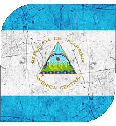 Fahnen Amerika Nicaragua Platz 