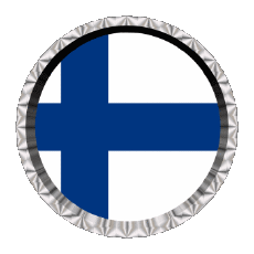 Flags Europe Finland Round - Rings 