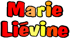 Prénoms FEMININ - France M Composé Marie Liévine 