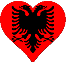 Banderas Europa Albania Diverso 