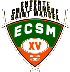 Deportes Rugby Club Francia Logo Dept 26 Entente Châteauneuf Saint Marcel XV 