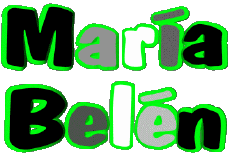 Vorname WEIBLICH - Spanien M Zusammengesetzter María Belén 