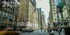 Humor -  Fun Orte - TimeLapse USA - New York 