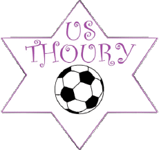 Sports FootBall Club France Logo Centre-Val de Loire 41 - Loir et Cher US Thoury 