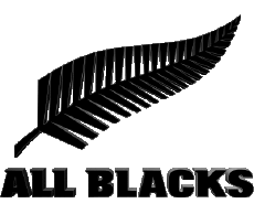 All Blaks Logo-Deportes Rugby - Equipos nacionales  - Ligas - Federación Oceanía Nueva Zelanda 