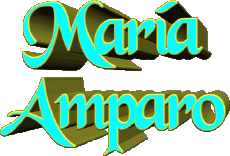 First Names FEMININE - Spain M Composed María Amparo 