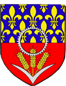 Banderas Francia Departamentos - Ciudades 93 Seine Saint Denis 