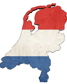 Flags Europe Netherlands Map 