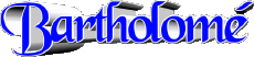 Nombre MASCULINO - Francia B Bartholomé 