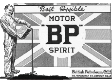 1921 D-Transport Kraftstoffe - Öle BP British Petroleum 1921 D