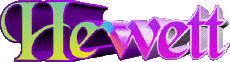 First Names MASCULINE -  UK - USA - IRL - AUS - NZ H Hewett 