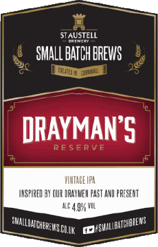 Drayman's-Drinks Beers UK St Austell 