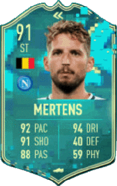 Multi Media Video Games F I F A - Card Players Belgium Dries Mertens 