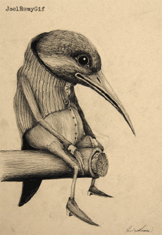 Umorismo -  Fun GIF Artista Joel Remy 