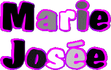 Vorname WEIBLICH - Frankreich M Zusammengesetzter Marie Josée 