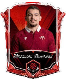 Deportes Rugby - Jugadores Georgia Equipo 2025 Nikoloz Sutidze 