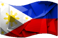 Flags Asia Philippines Rectangle 