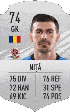 Multi Media Video Games F I F A - Card Players Romania Florin Nita 