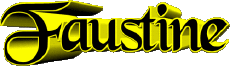 Prénoms FEMININ - France F Faustine 