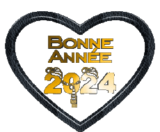 Nachrichten Französisch Bonne Année 2024 01 